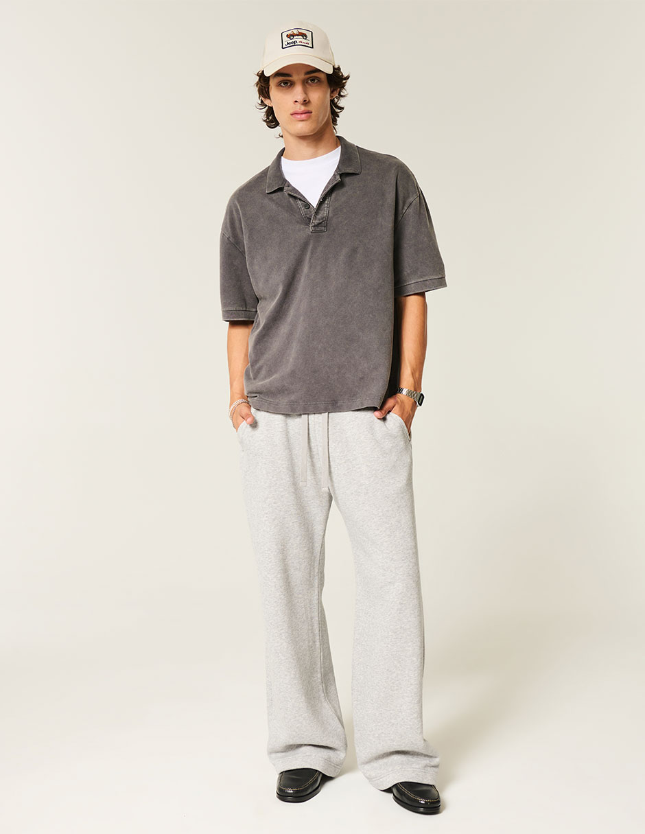 Pants regular con jareta para hombre 2