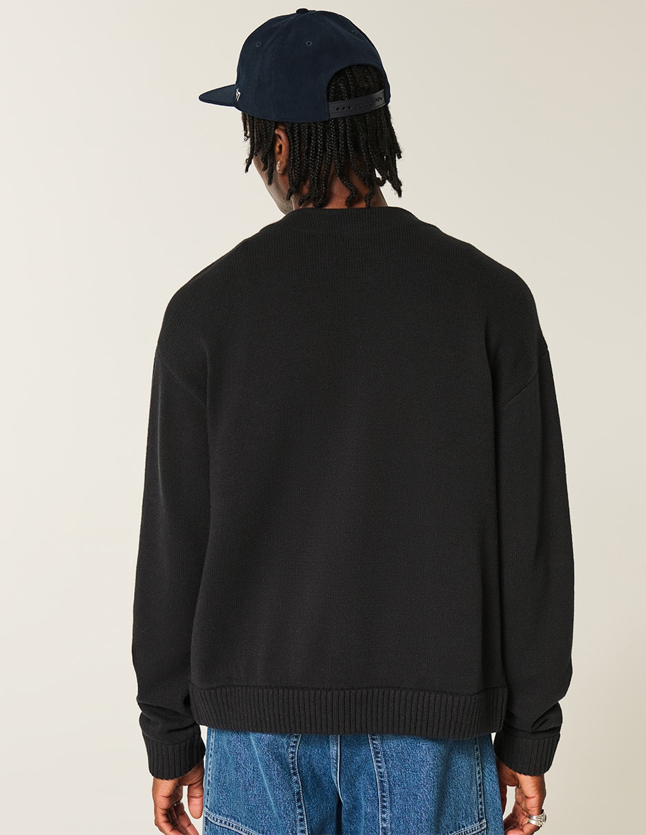 Suéter cuello V para hombre 3