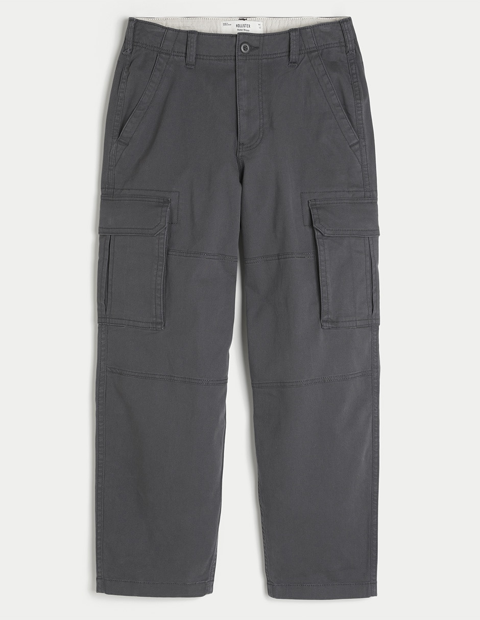 Pantaón cargo baggy de algodon para hombre Pantaón cargo baggy de algodon para hombre