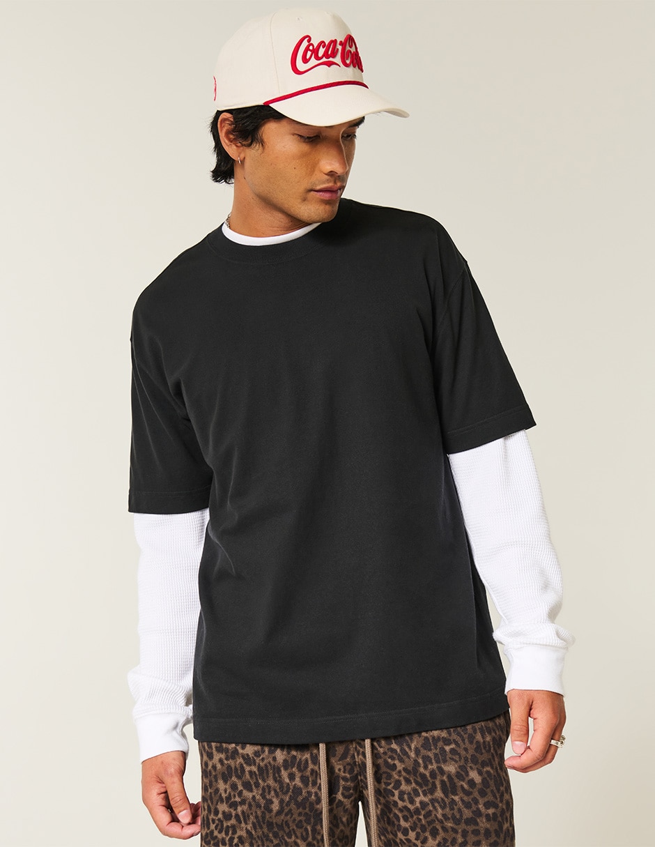 Playera cuello redondo para hombre 2