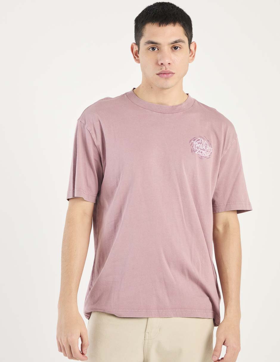 Playera cuello redondo para hombre