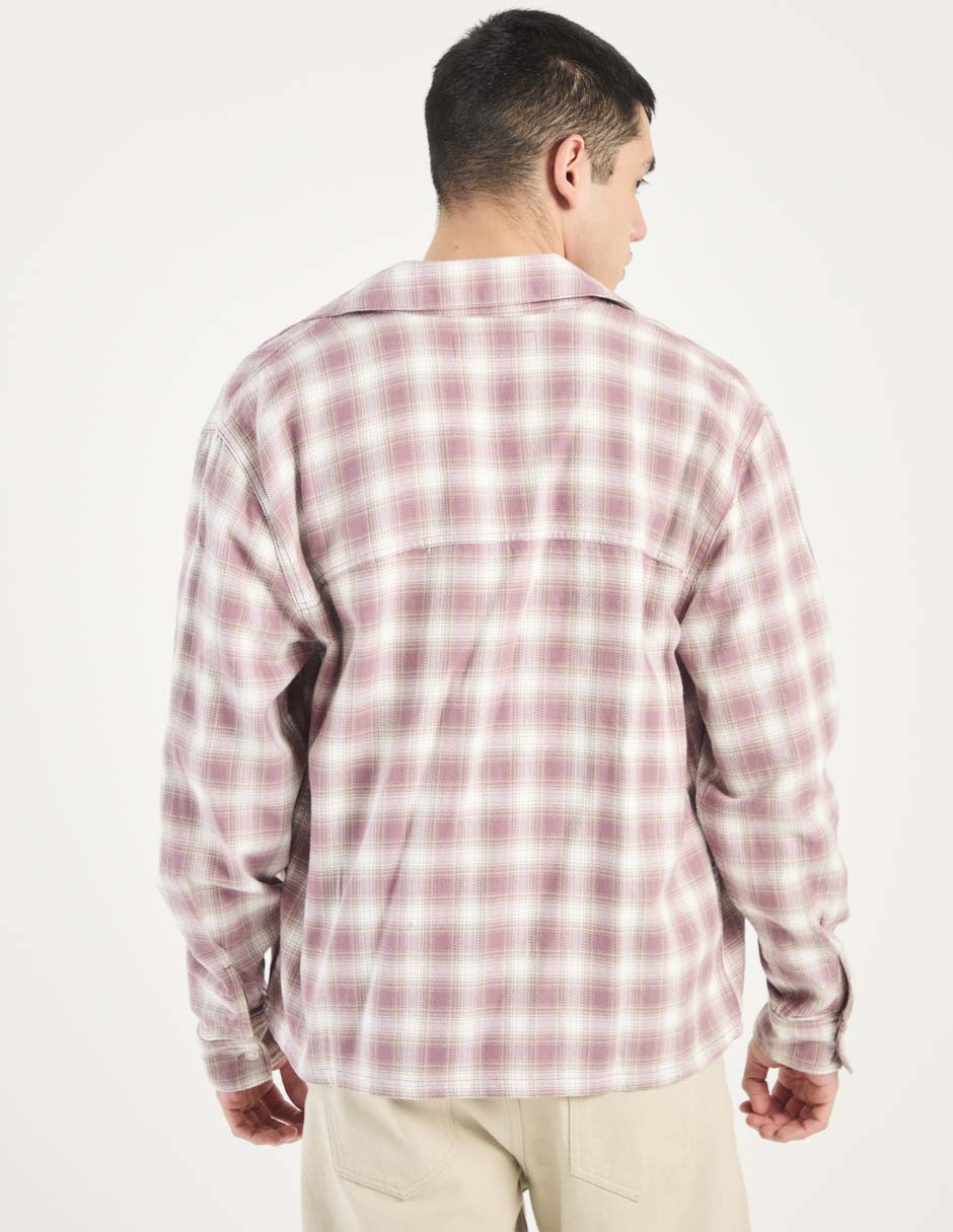 Camisa casual de algodón manga larga para hombre 2