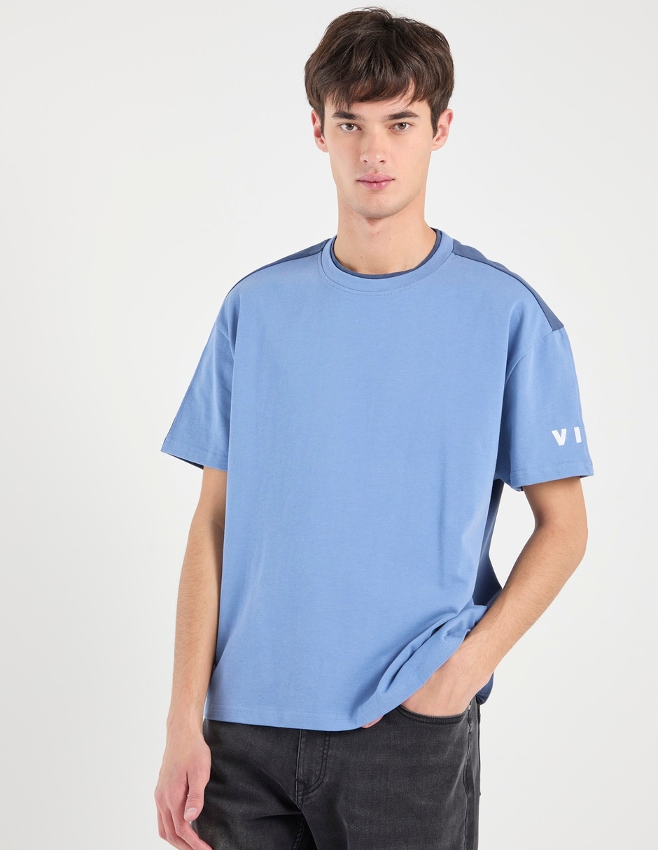 Playera cuello redondo para hombre