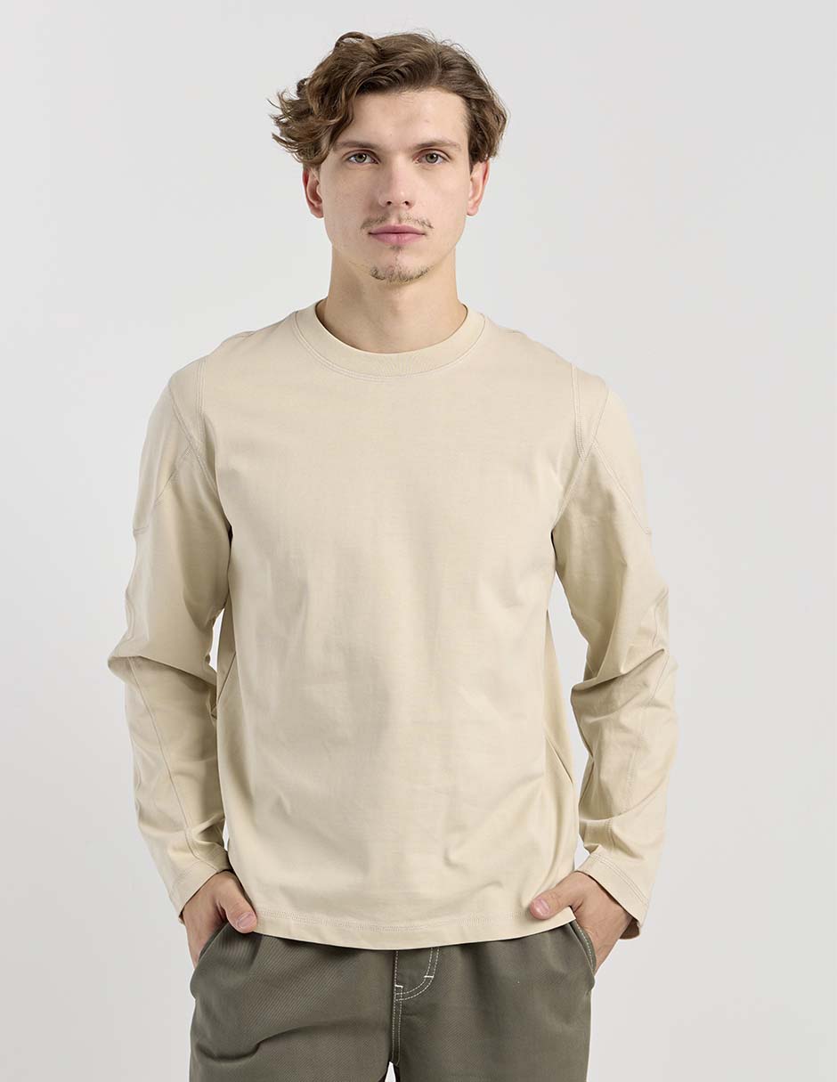 Playera cuello redondo para hombre