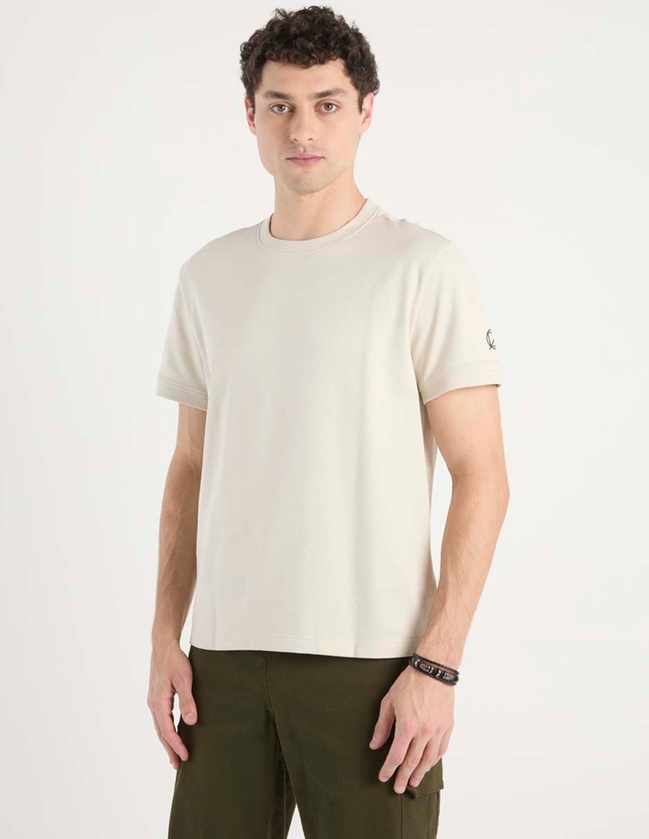 Playera cuello redondo para hombre