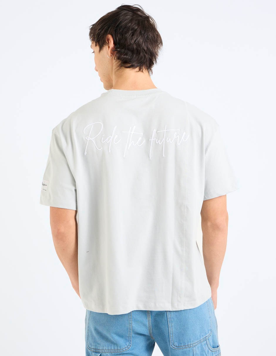 Playera cuello redondo para hombre 6