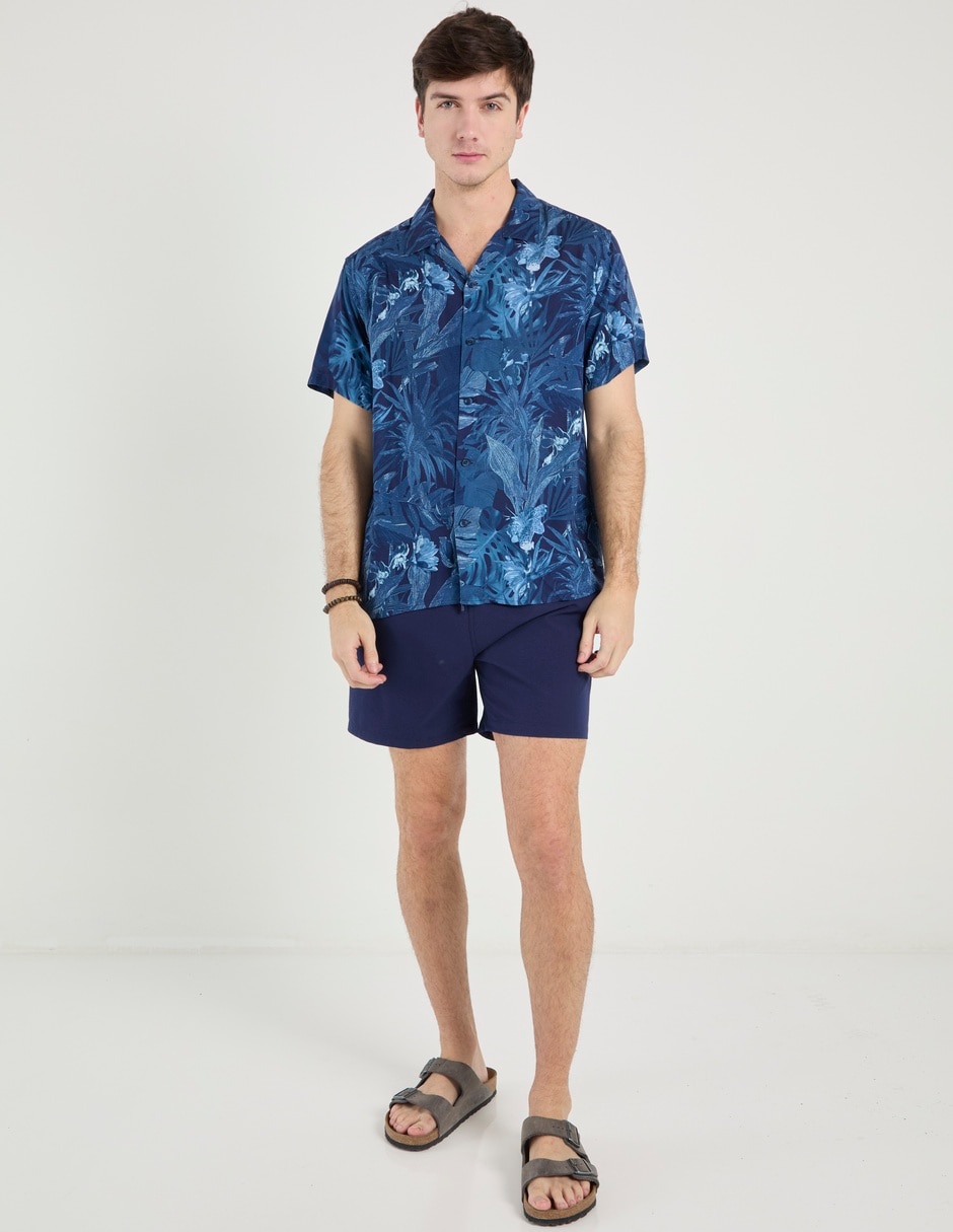 Camisa casual manga corta para hombre 3