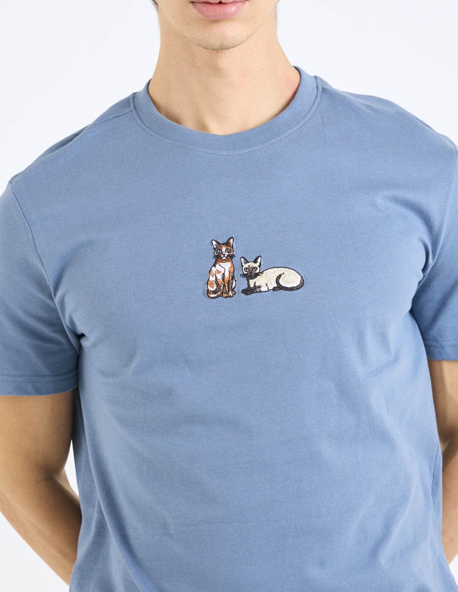 Playera cuello redondo para hombre 5