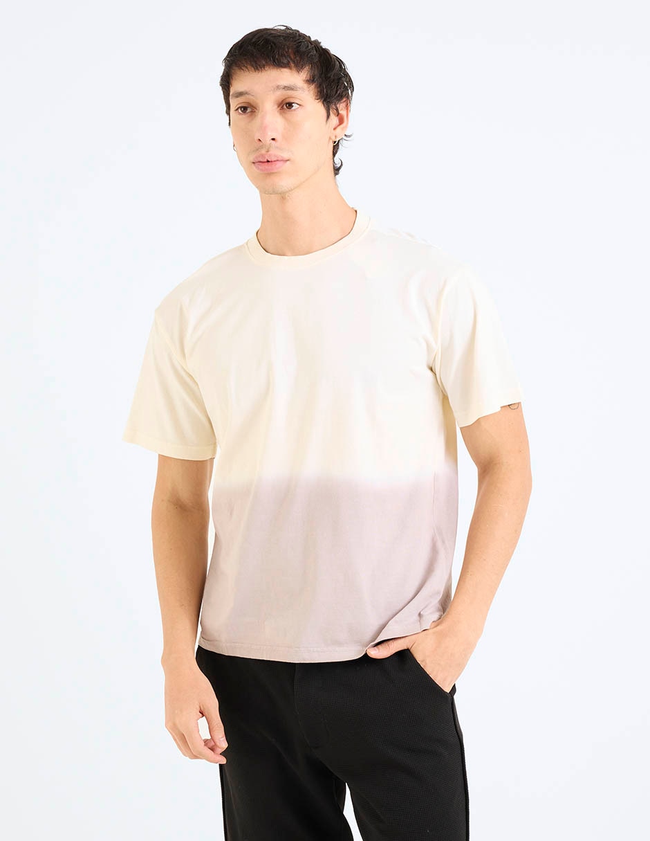Playera cuello redondo para hombre
