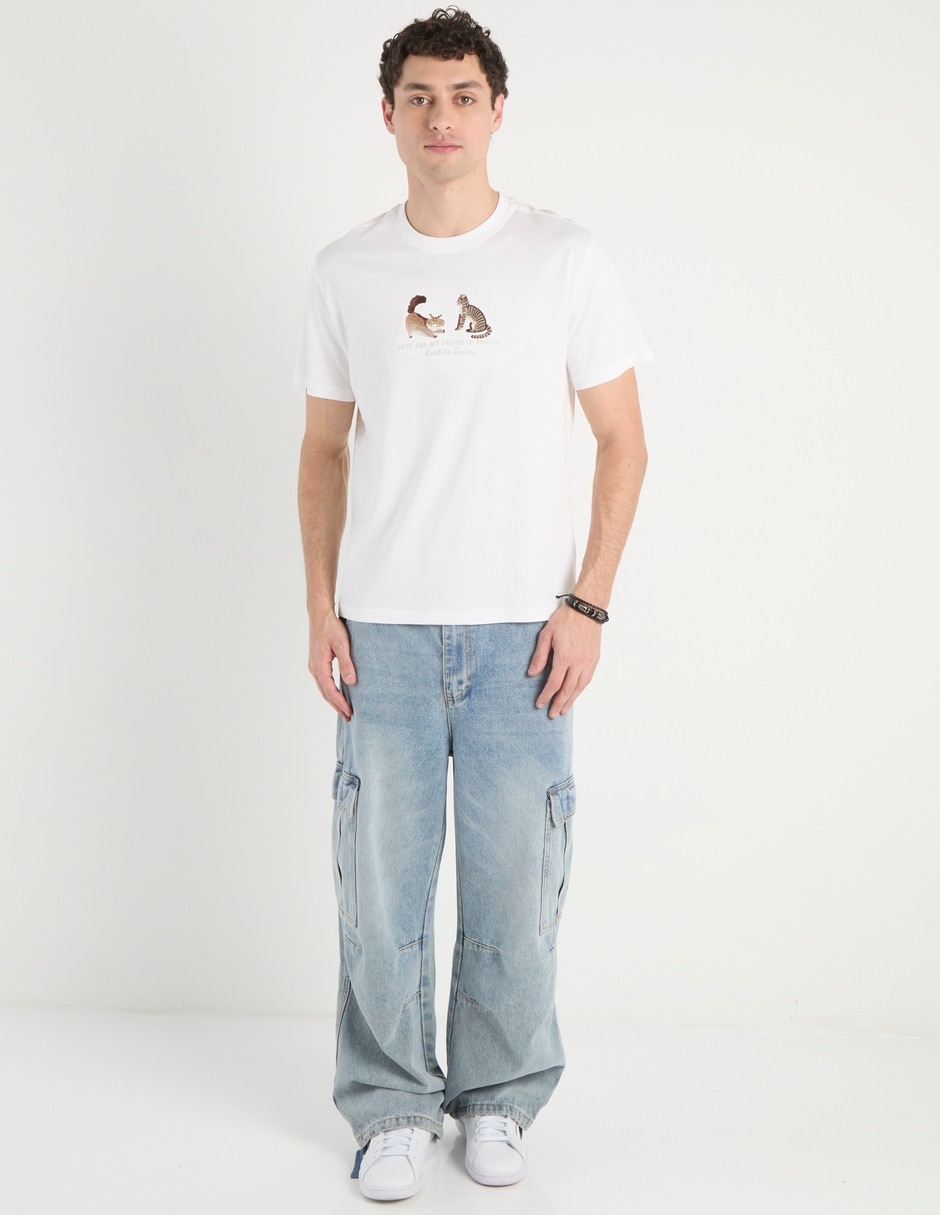 Playera cuello redondo para hombre 3