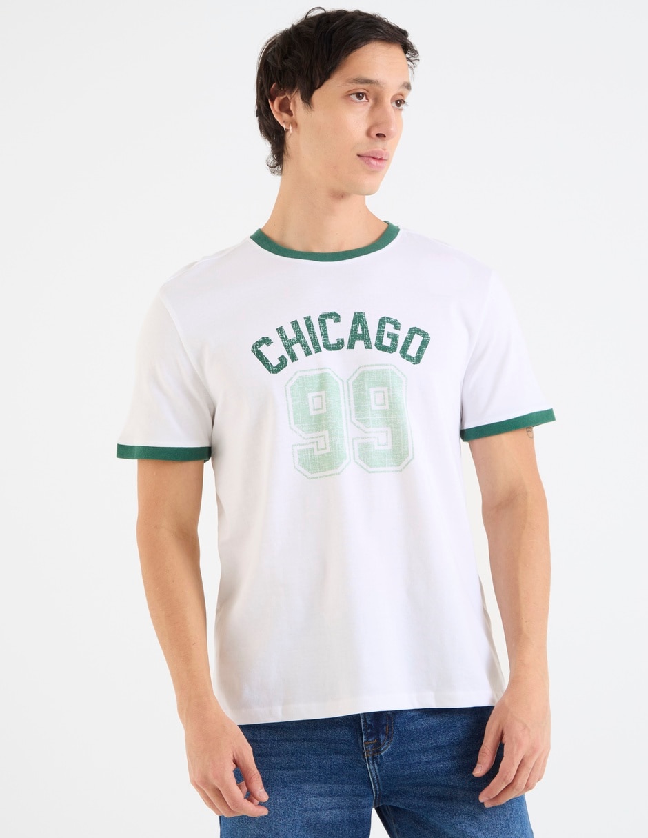 Playera cuello redondo para hombre 7