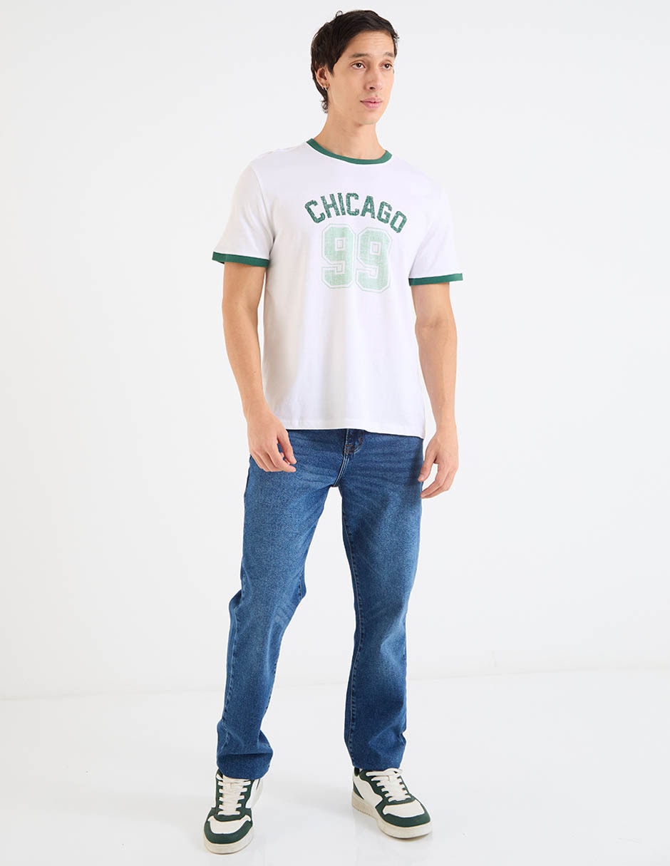 Playera cuello redondo para hombre 8