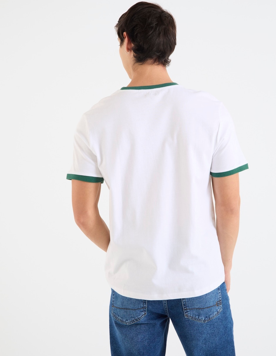 Playera cuello redondo para hombre 11