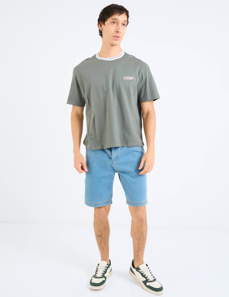 Playera cuello redondo para hombre 3