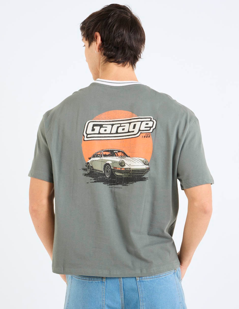 Playera cuello redondo para hombre 6