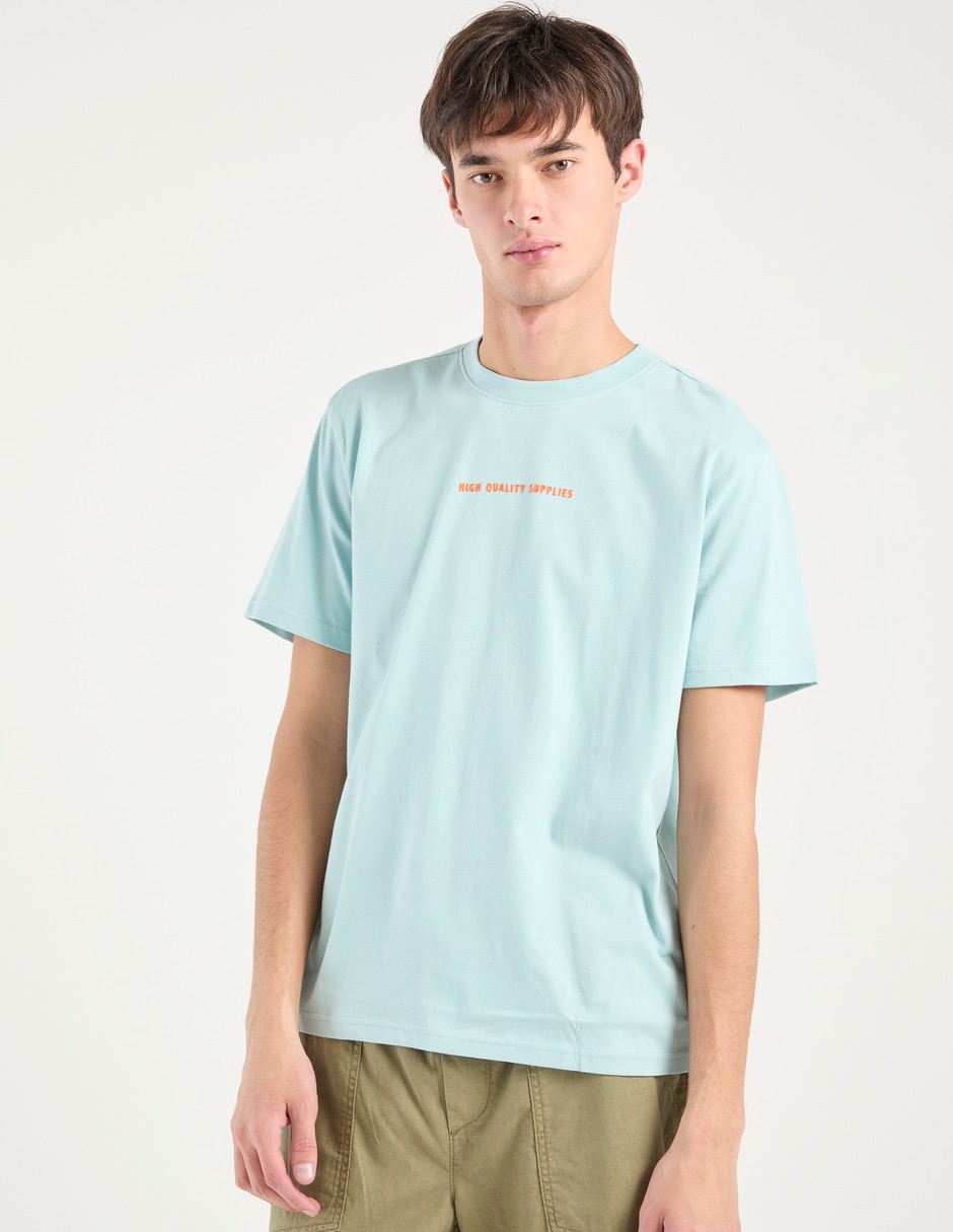 Playera cuello redondo para hombre