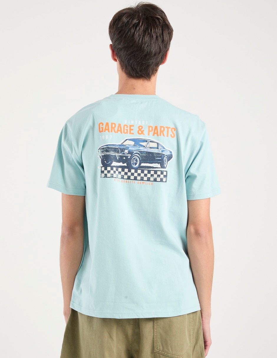 Playera cuello redondo para hombre 6
