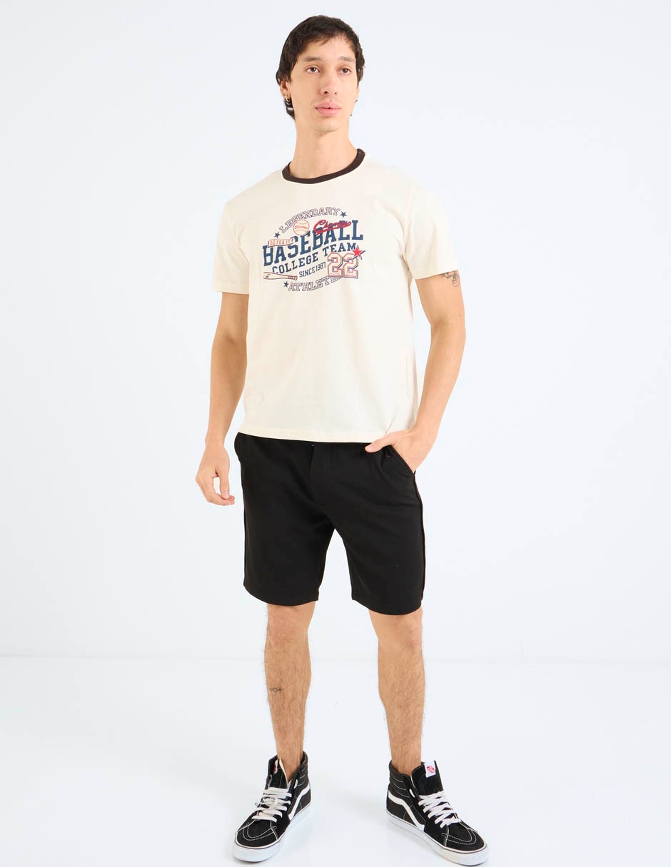 Playera cuello redondo para hombre 3