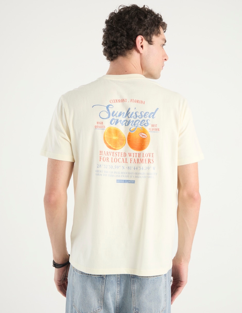 Playera cuello redondo para hombre 2