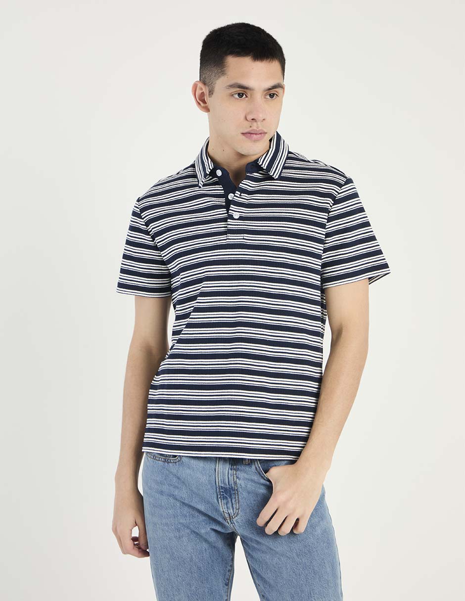Playera tipo polo para hombre