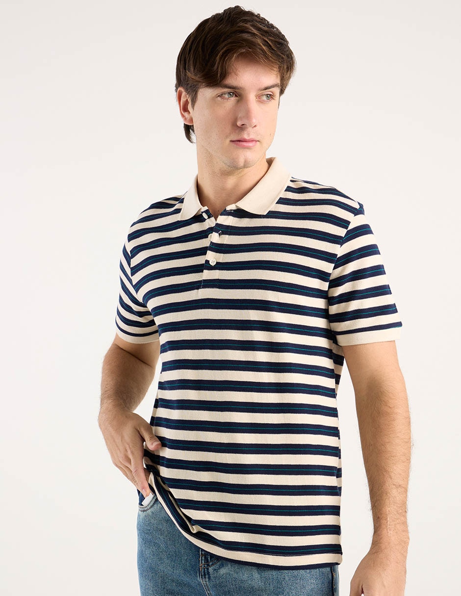 Playera tipo polo para hombre