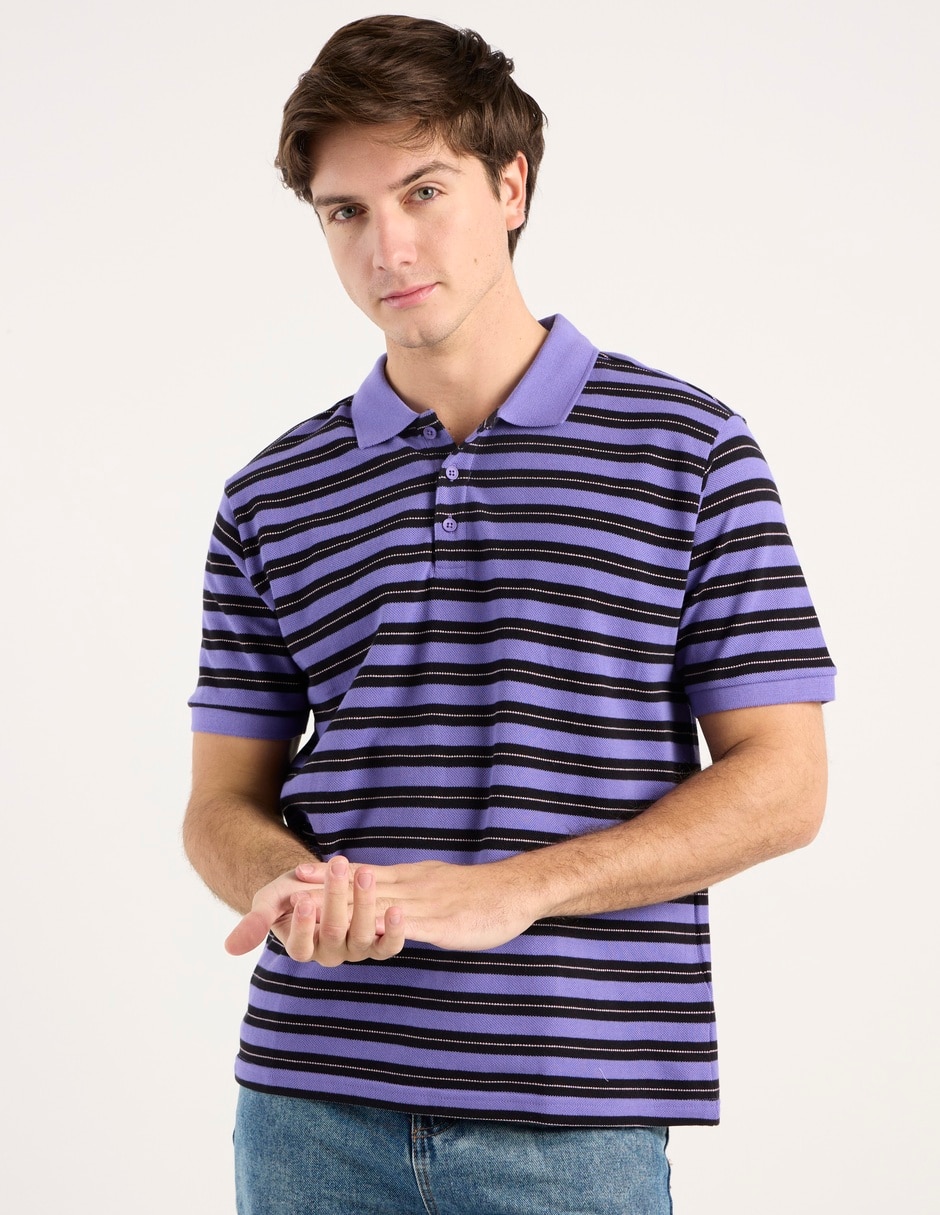 Playera tipo polo para hombre