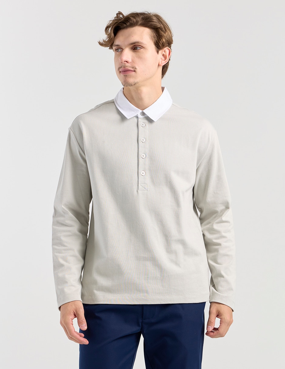 Playera tipo polo para hombre