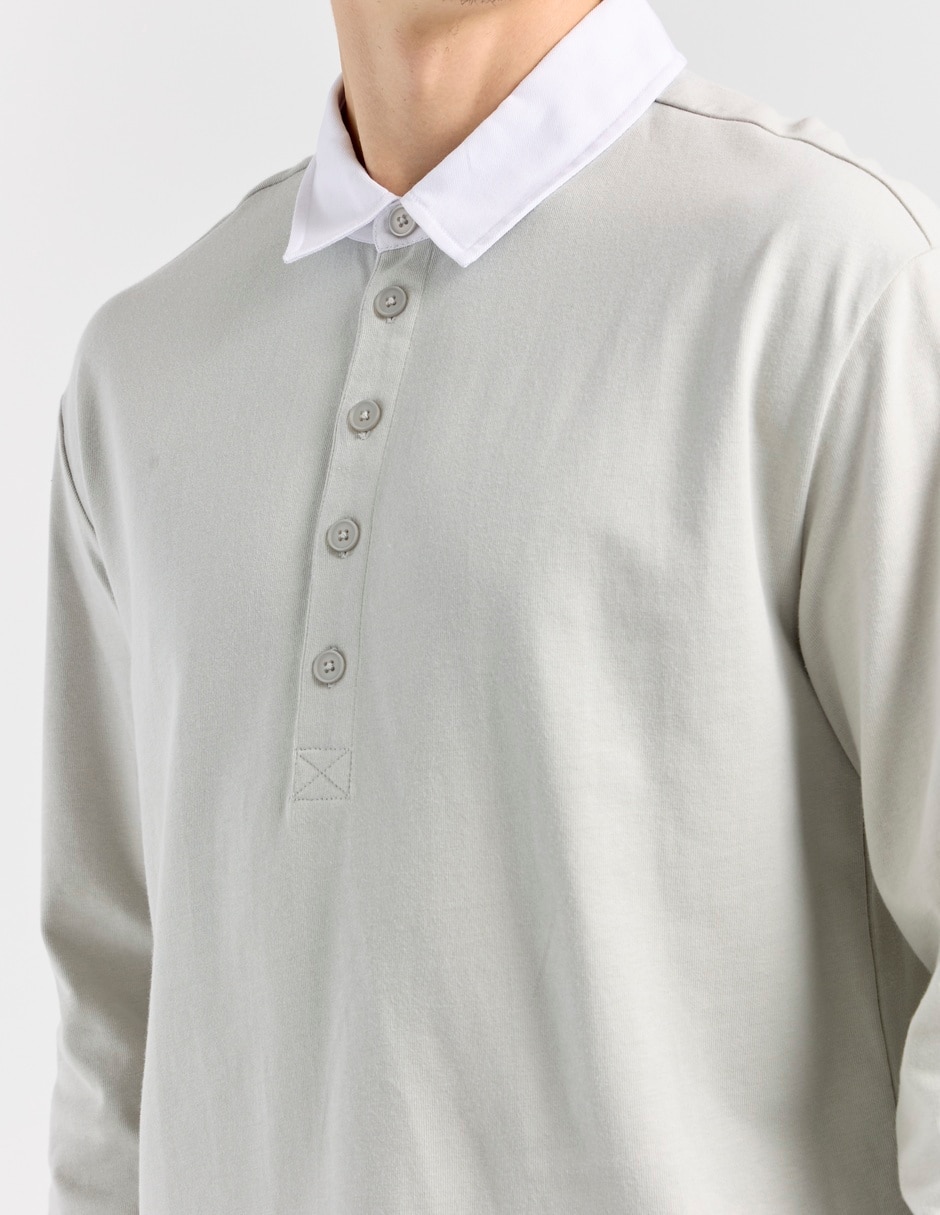Playera tipo polo para hombre 4