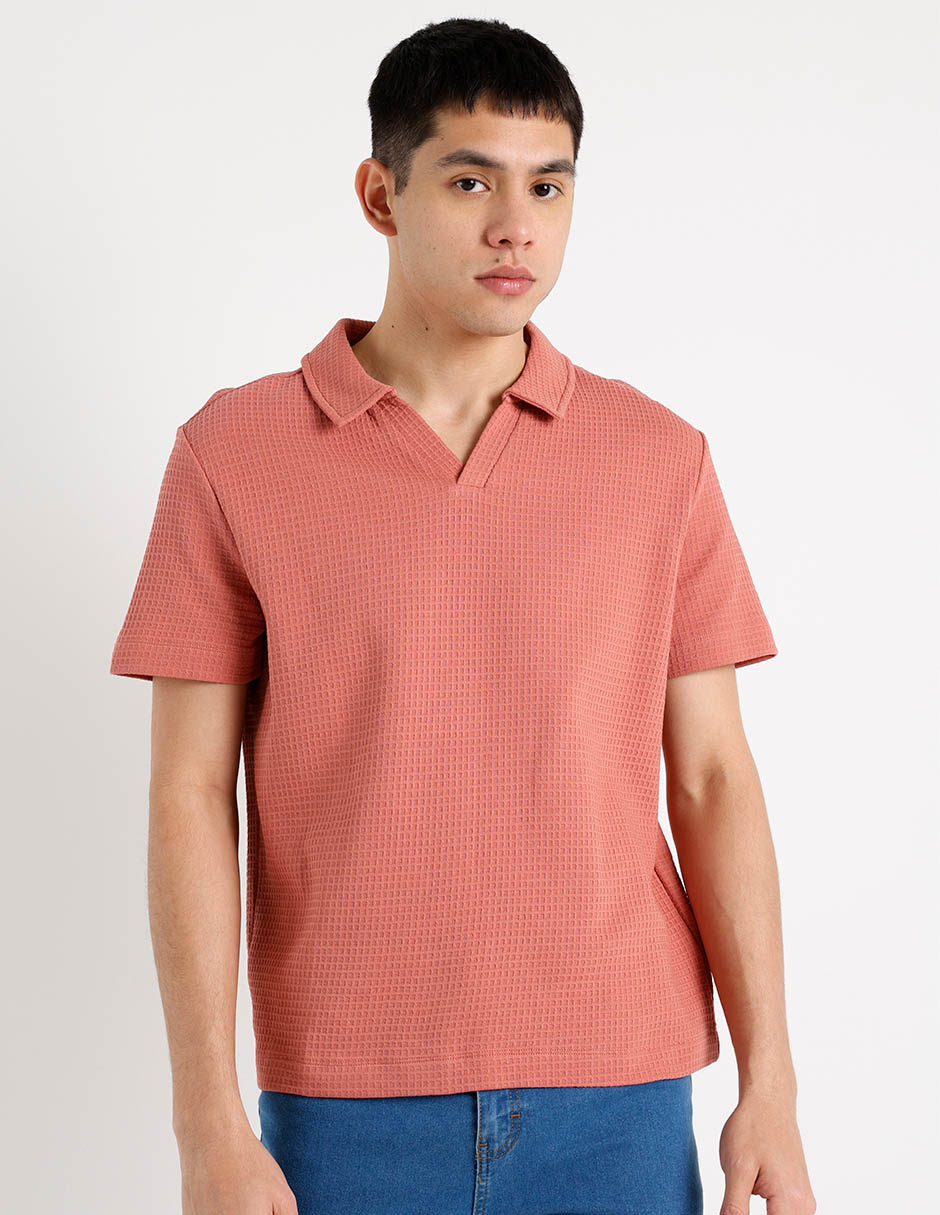 Playera tipo polo para hombre