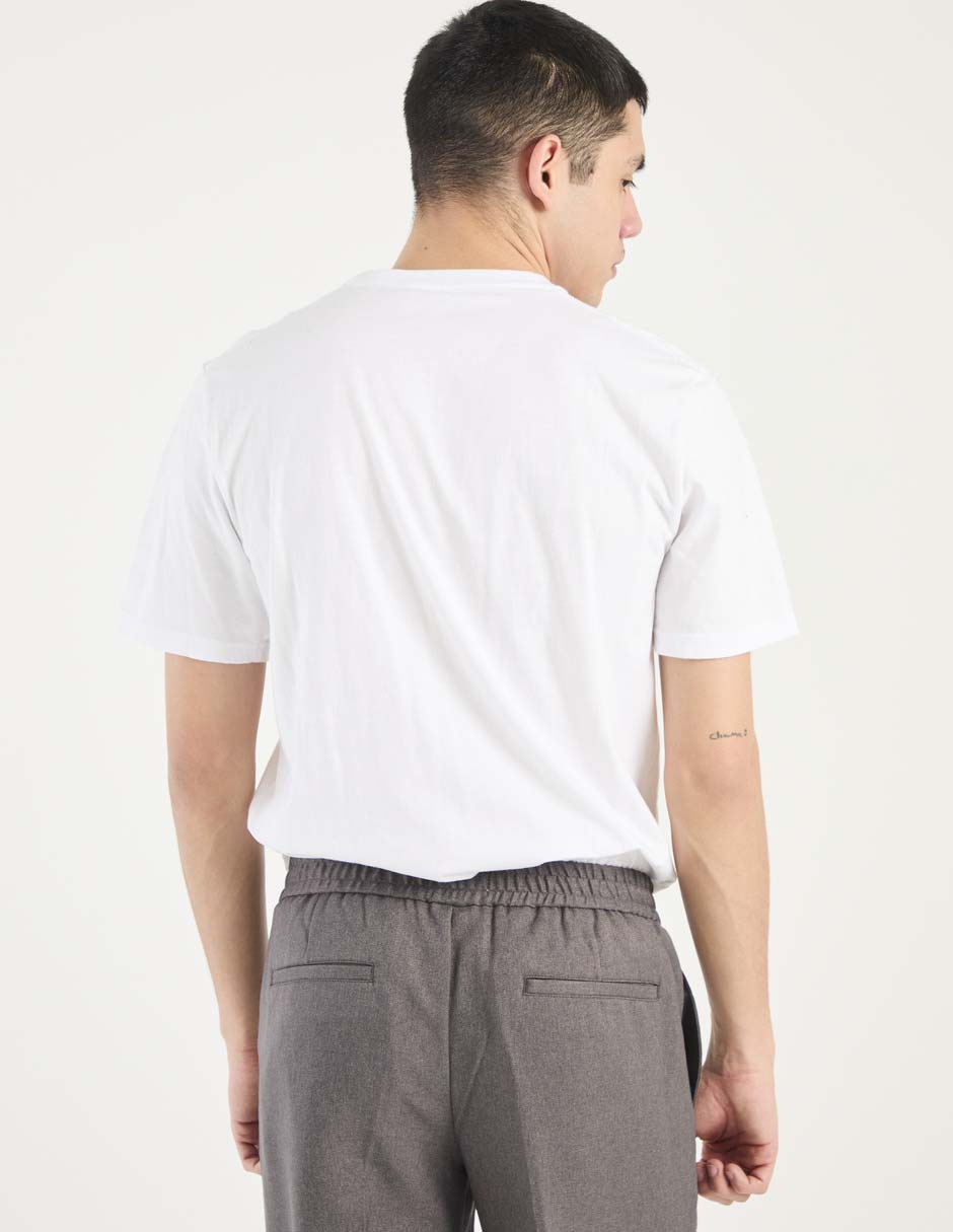 Playera cuello redondo para hombre 2