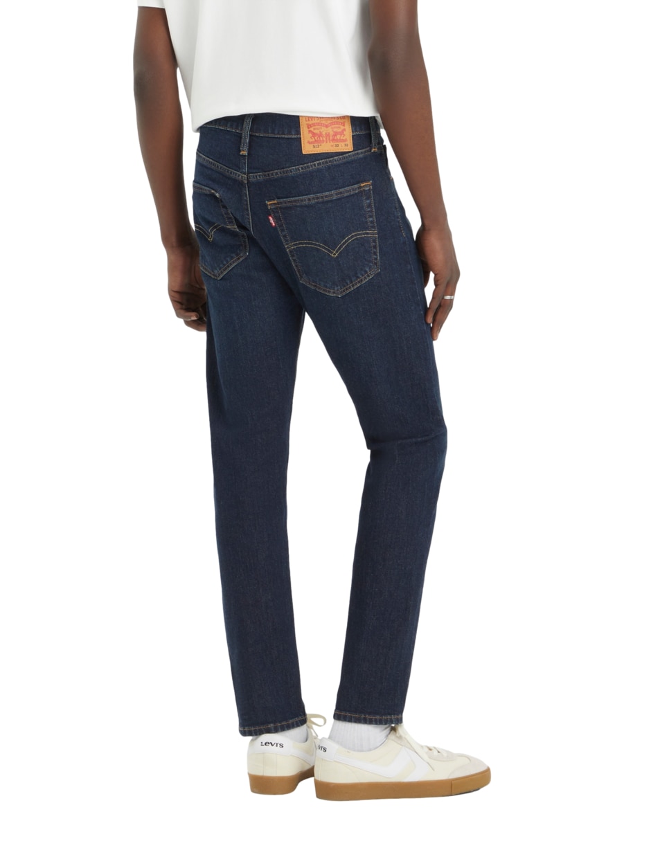 Jeans slim 512 Slim Taper lavado oscuro para hombre 3
