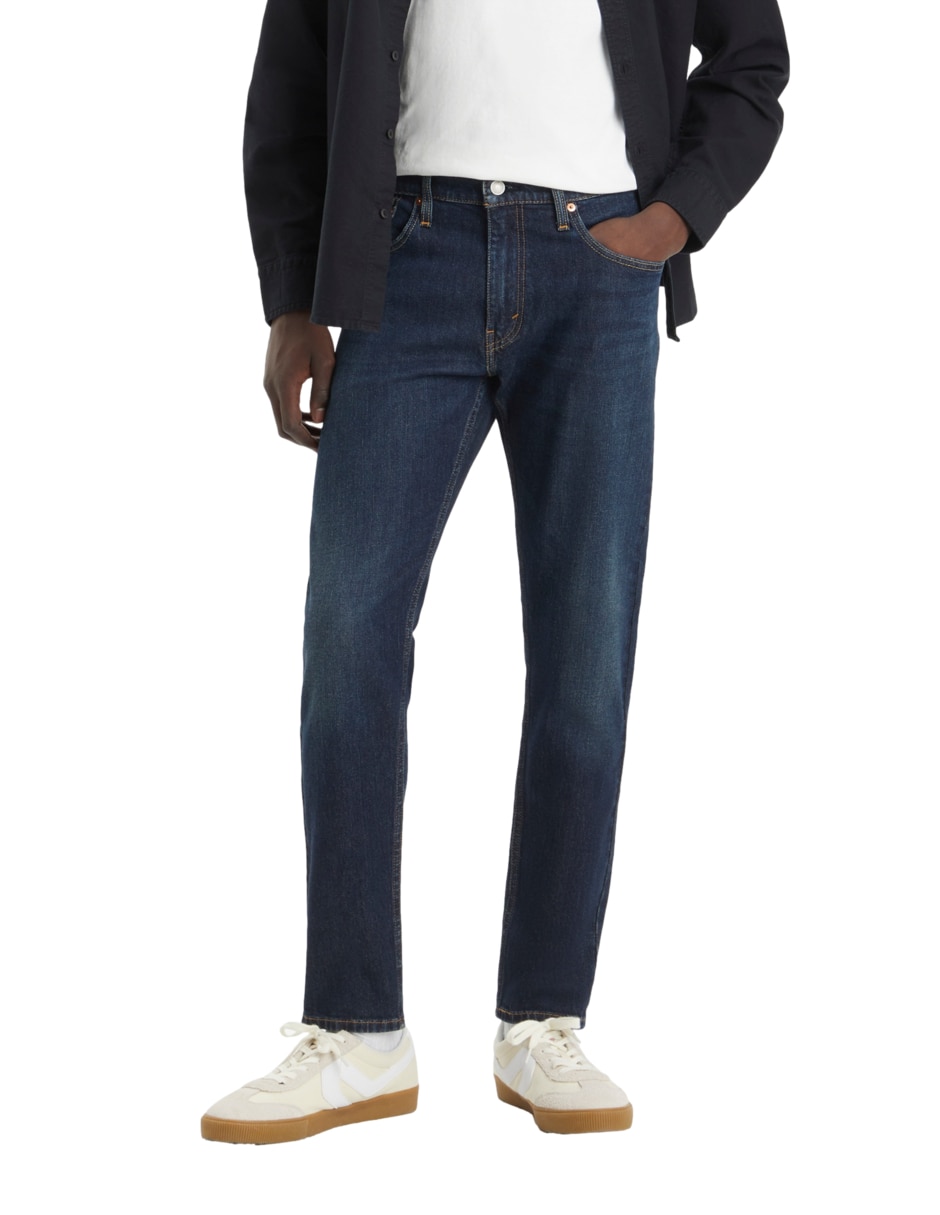 Jeans slim 512 Slim Taper lavado oscuro para hombre 4