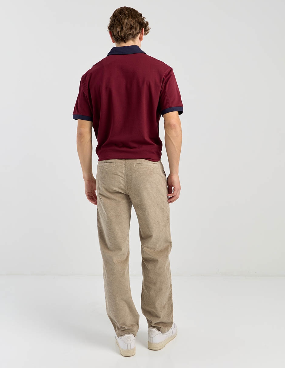 Pantalón straight de algodón para hombre 2