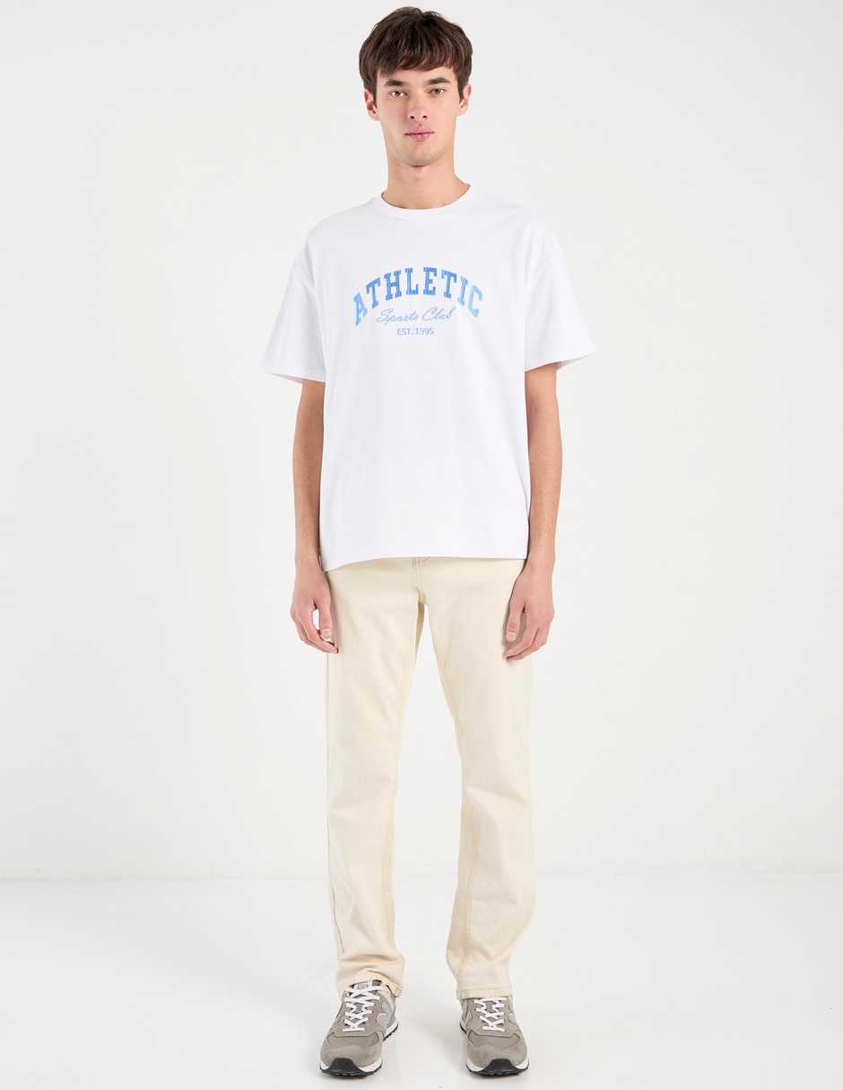Playera cuello redondo para hombre 2