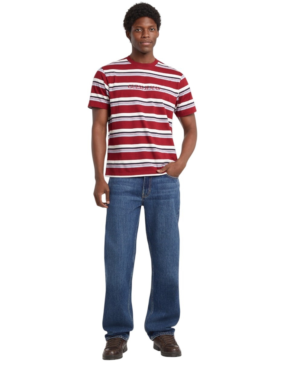 Playera cuello redondo para hombre 4