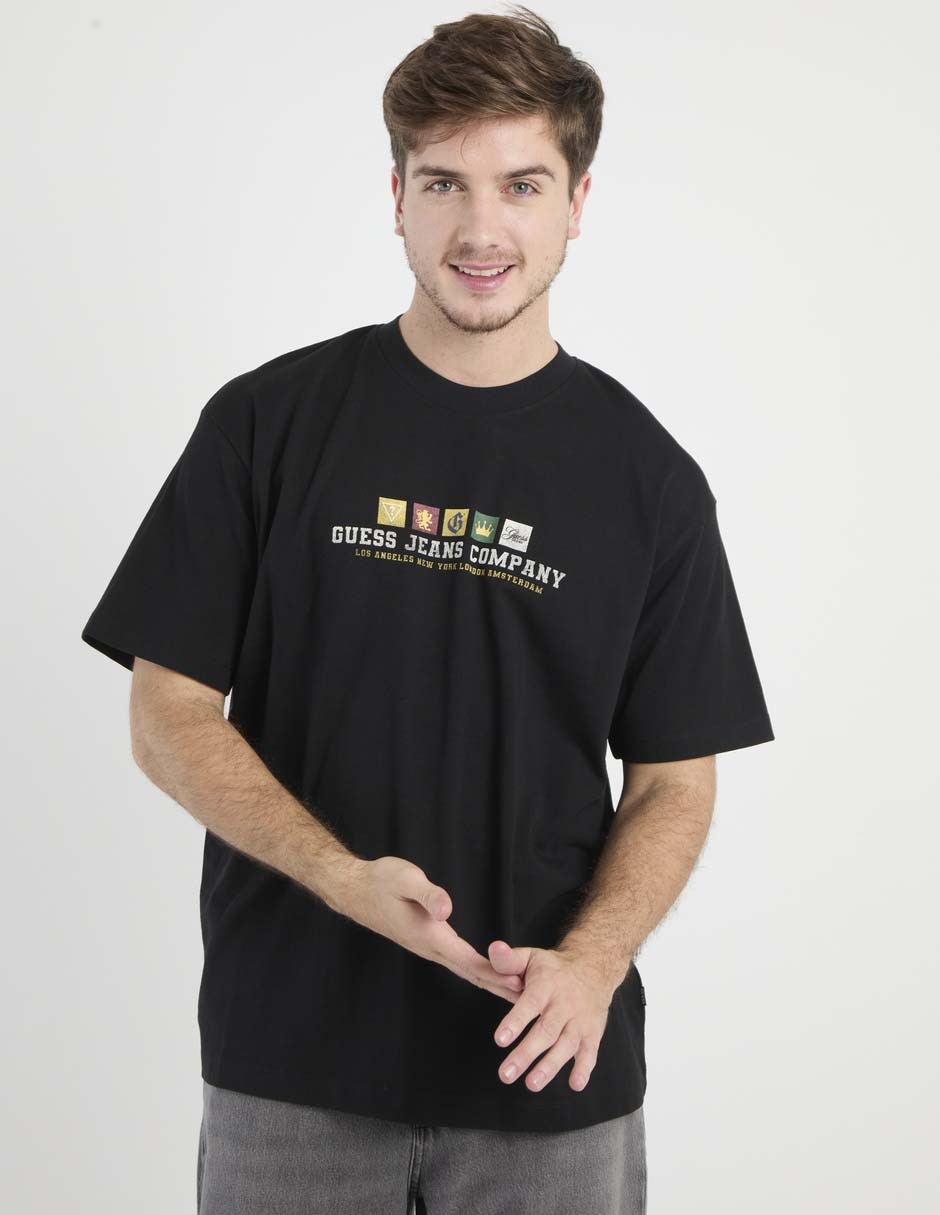 Playera cuello redondo para hombre