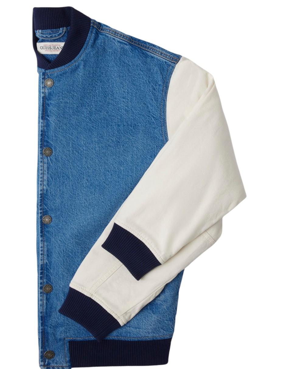 Chamarra bomber de algodón para hombre 4