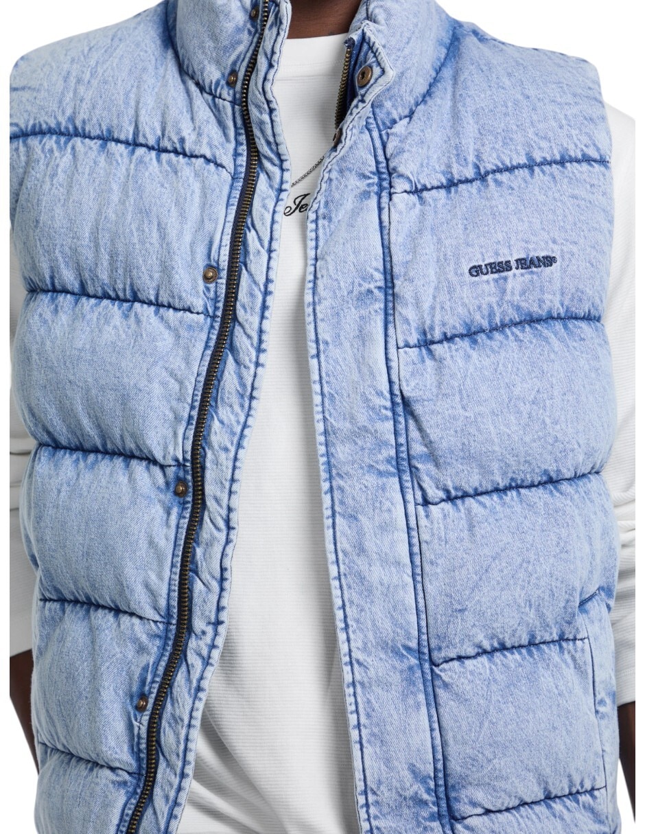 Chaleco algodón capitonado para hombre 4