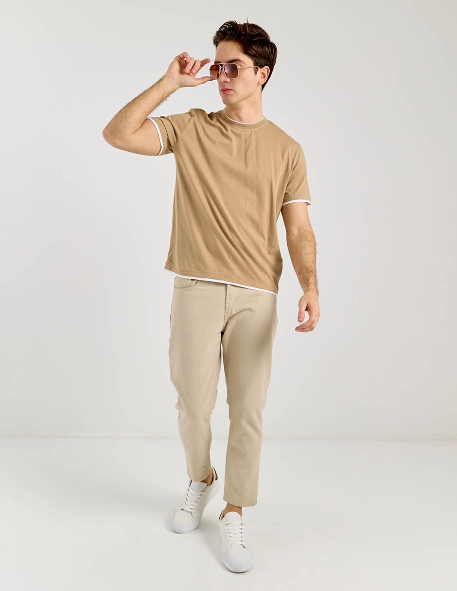 Playera cuello redondo para hombre 3