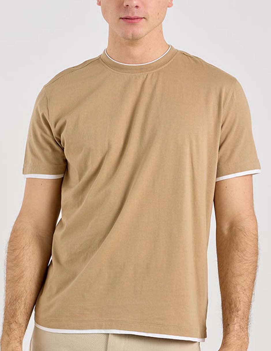 Playera cuello redondo para hombre 4
