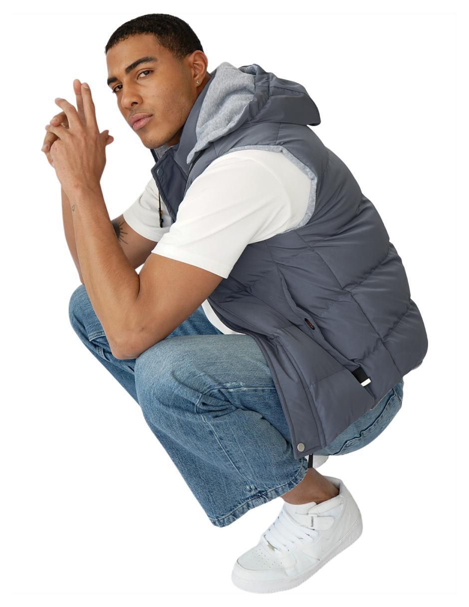 "chaleco" roosevelt no poliéster reversible "para hombre"