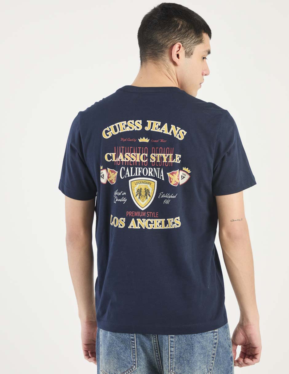 Playera cuello redondo para hombre 2