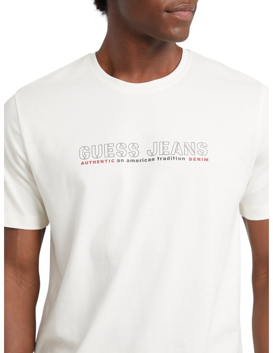 Playera cuello redondo para hombre 2