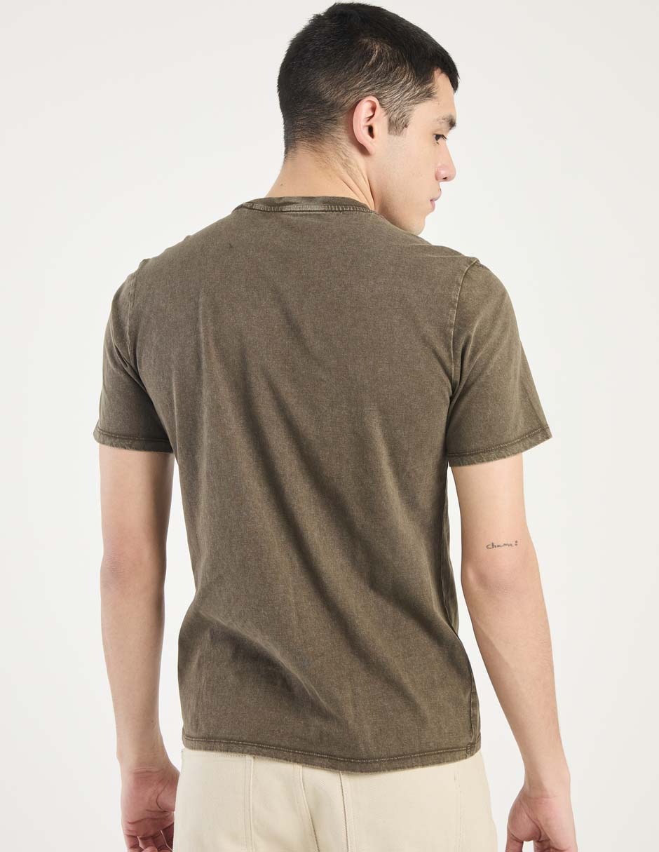 Playera cuello redondo para hombre 2