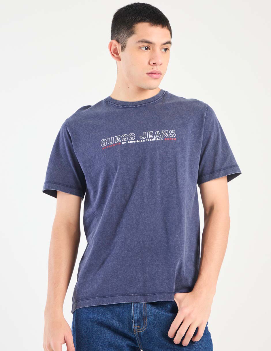Playera cuello redondo para hombre