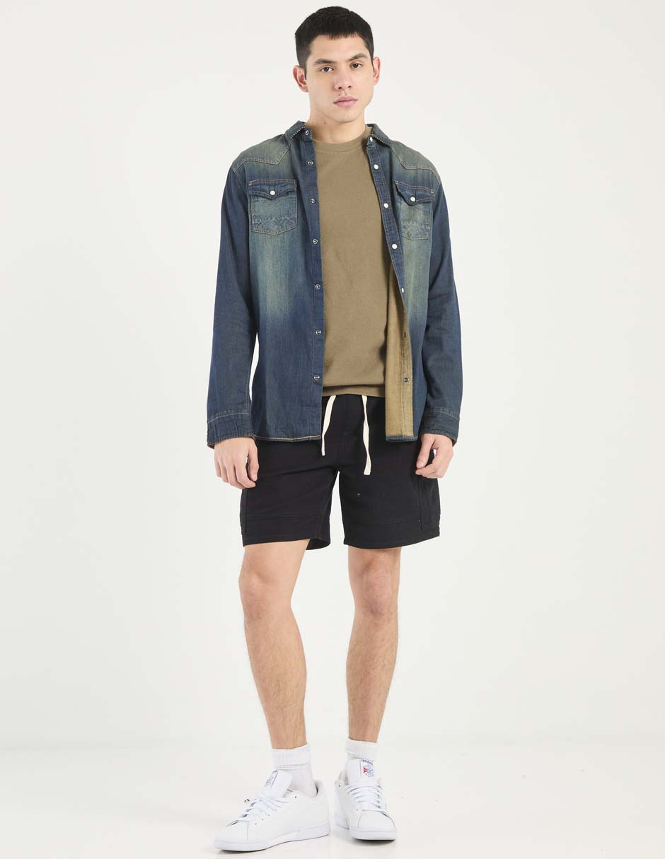 Bermuda de algodón para hombre 3