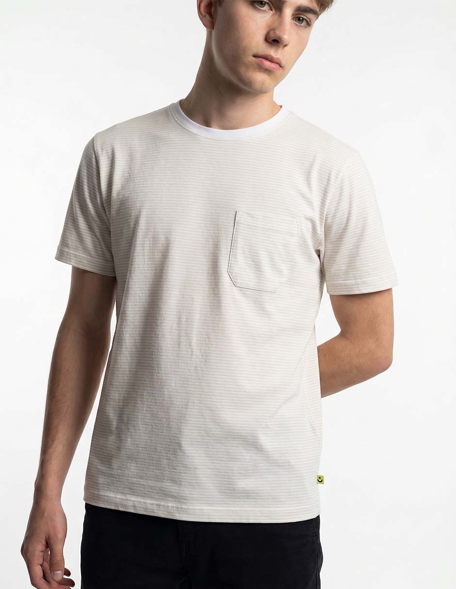 Playera cuello redondo para hombre 4