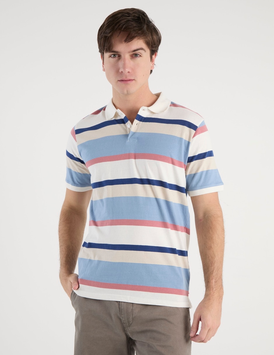 Playera tipo polo para hombre
