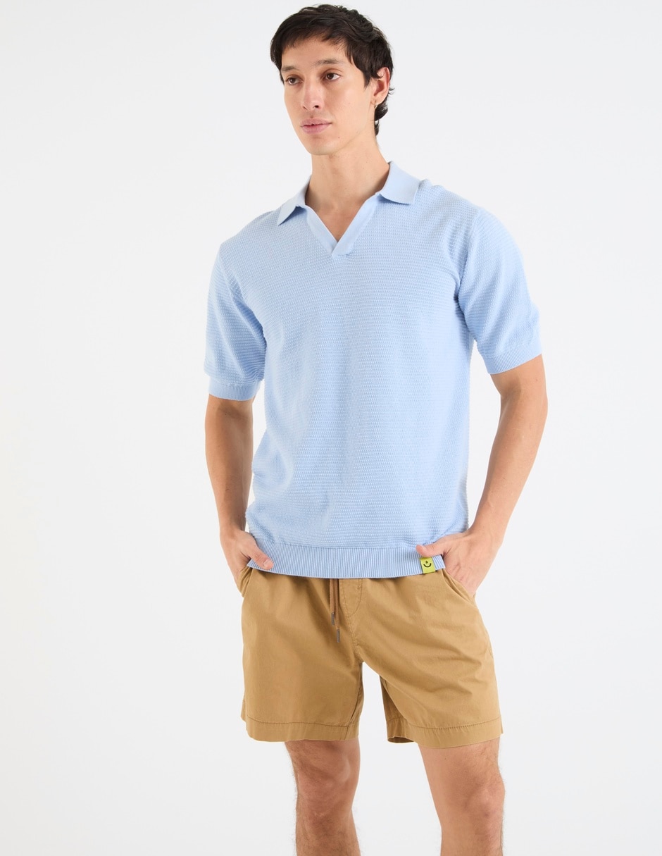 Playera tipo polo para hombre