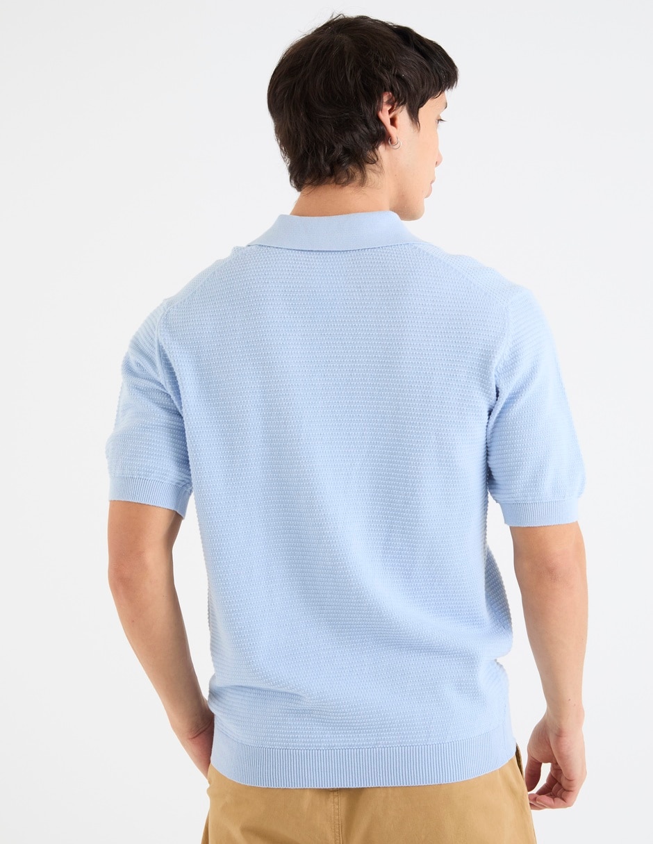 Playera tipo polo para hombre 11